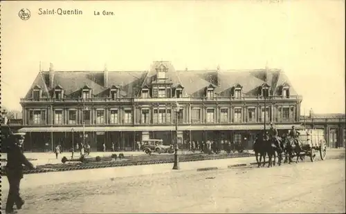 Saint-Quentin Gare Bahnhof *