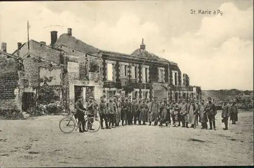 Sainte-Marie-a-Py Soldaten Zerstoerung x