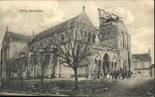 Witry-les-Reims Zerstoerung *