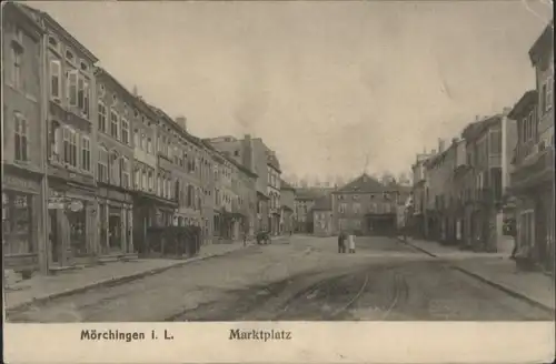 Moerchingen Lothringen Marktplatz x