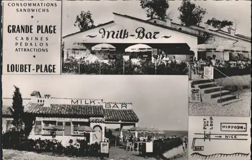 Villeneuve-Loubet Plage Milk-Bar  *