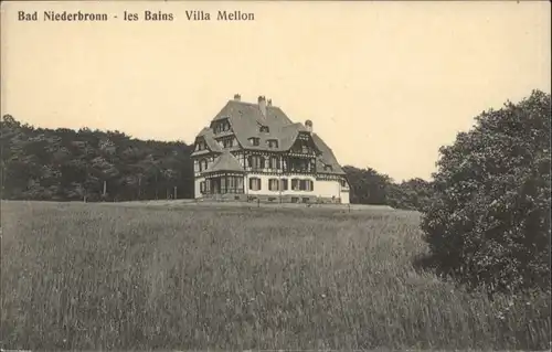 Bad Niederbronn Villa Mellon *