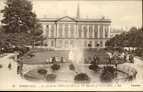 Bordeaux H de Ville Town Hall *