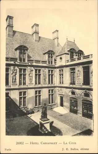 Paris Cour Hotel Carnavalet