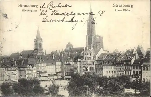 Strasbourg Alsace Strassburg Elsass Kleberplatz x