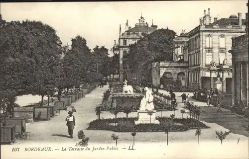 Bordeaux Terasse Jardin Public *