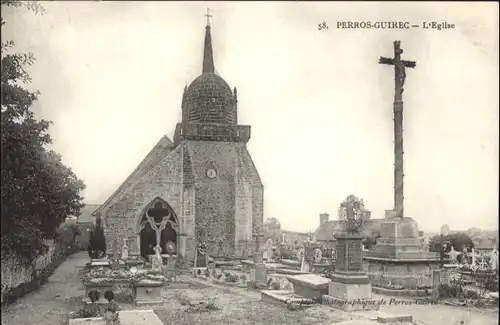 Perros-Guirec Eglise Kreuz *