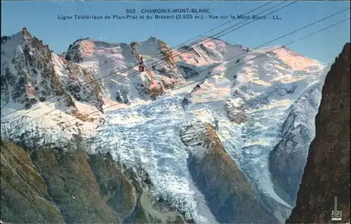 Chamonix-Mont-Blanc Ligne Teleferique de Plan-Praz *