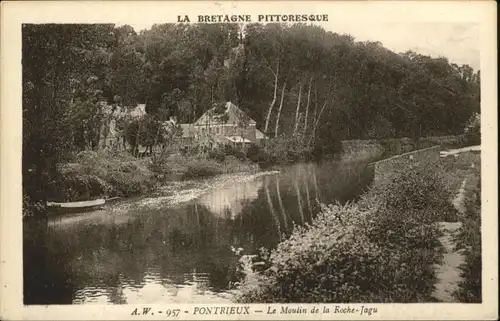 Pontrieux Le Moulin de la Roche-Jagu *