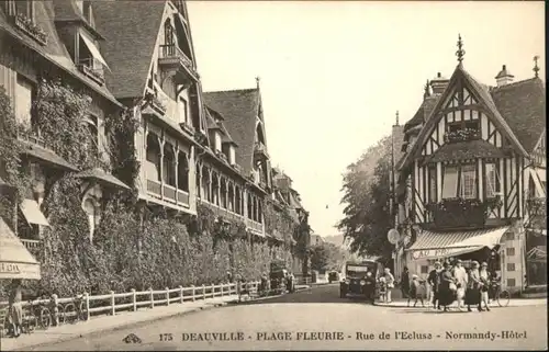 Deauville-Plage-Fleurie Rue de l'Ecluse Normandy Hotel *