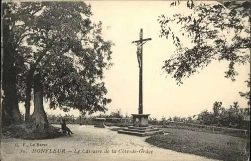 Honfleur Le Calvaire de la Cote-de-Grace *