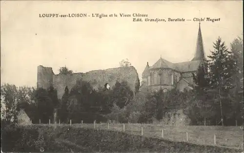 Louppy-sur-Loison L'Eglise le Vieux Chateau *