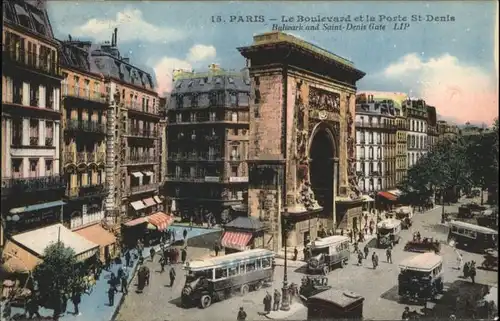 Paris Le Boulevard la Porte St-Denis *