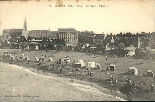 Saint-Quay-Portrieux La Plage L'Eglise *