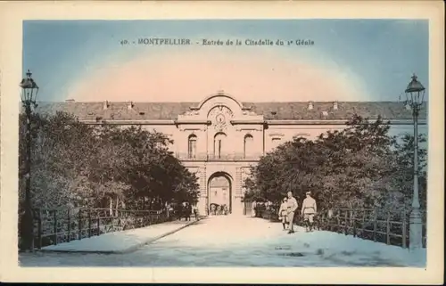 Montpellier Entree de la Citadelle *