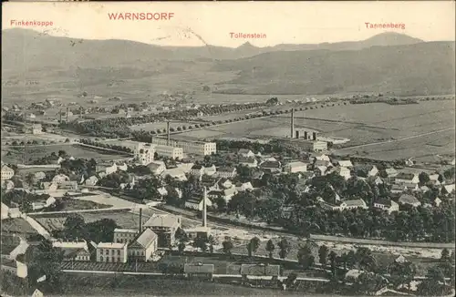 Warnsdorf Varnsdorf Warnsdorf Finkenkoppe Tollenstein Tannenberg x / Varnsdorf /Decin