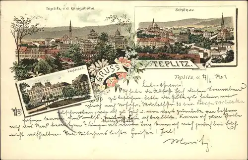 Teplitz-Schoenau Kaiserbad x