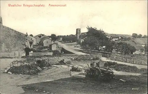 Amenoncourt Westlicher Kriegsschauplatz *