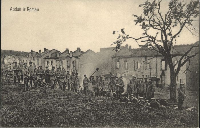 AudunleRoman * Nr. wx37187 oldthing Ansichtskarten MeurtheetMoselle