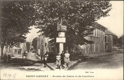Saint-Cannat Routes de Salon et de Lambesc x