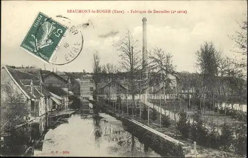 Beaumont-le-Roger Fabrique Dentelles x