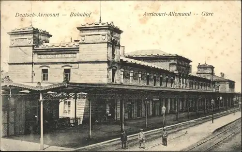 Avricourt Sarrebourg Gare Bahnhof x / Avricourt /Arrond. de Sarrebourg