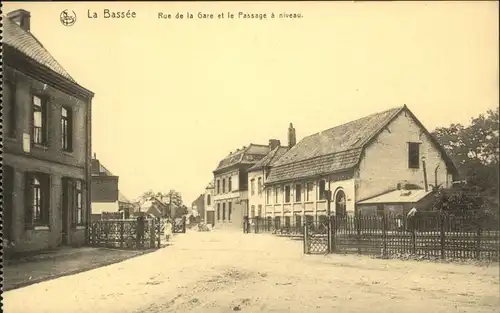 La Bassee Rue Gare Passage niveau *