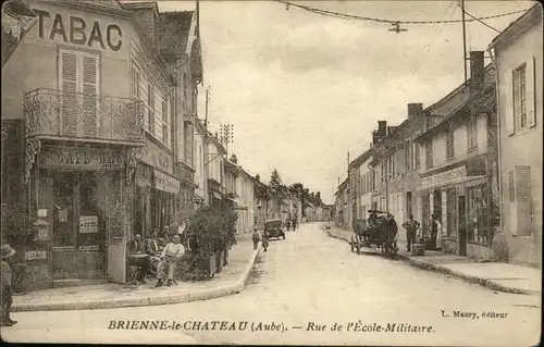 Brienne-le-Chateau Rue Ecole Militaire *