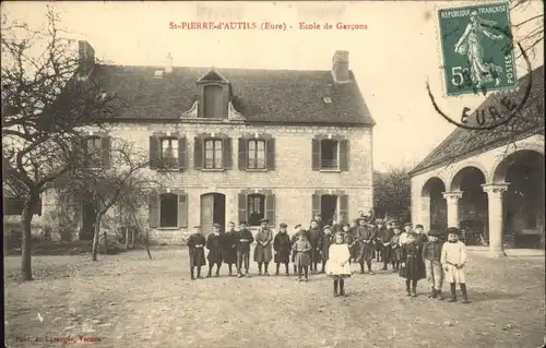 Saint-Pierre-d Autils Saint-Pierre-d'Autils Ecole Garcons x