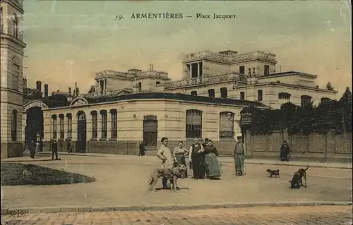 Armentieres Place Jacquart Hund *