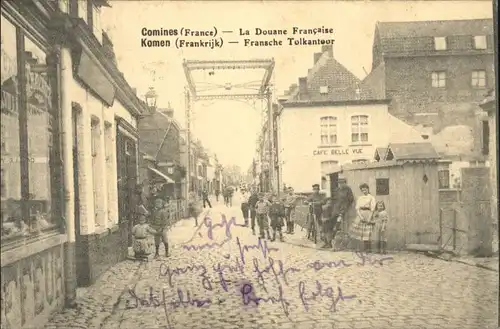 Comines Lille Komen Douane Francaise Cafe Belle Vue x