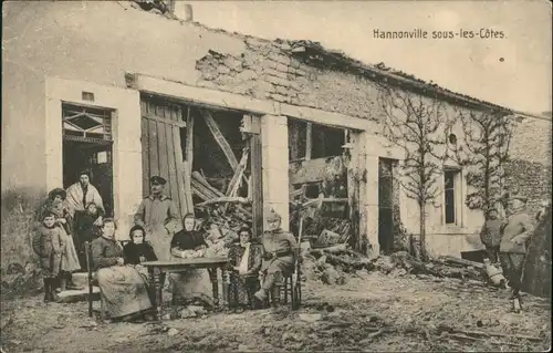 Hannonville-sous-les-Cotes Soldat Zerstoerung *