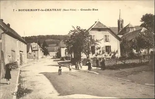Rougemont-le-Chateau  Haut-Rhin Grande-Rue *