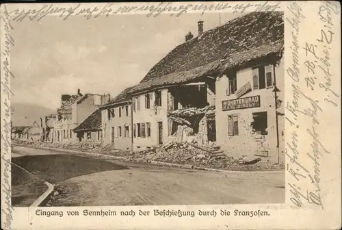 Sennheim Zerstoerung x