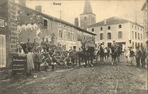 Essey-les-Nancy Soldaten Pferd x