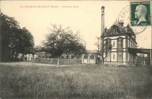 La Croix-Saint-Leufroy Eure Usine Fibres x