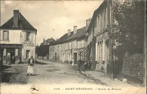 Saint-Reverien Route Brinon Cafe Hotel Perdrix *