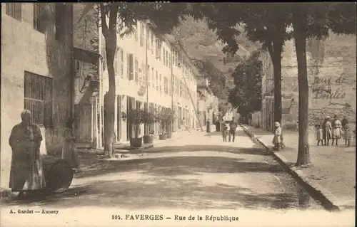 Faverges Rue Republique x