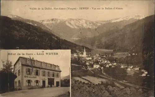 Sewen Vosges Vallee Doller Hotel Gare  x