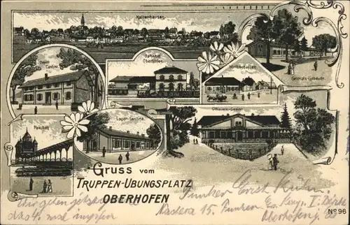 Oberhofen Elsass Truppenuebungsplatz  x