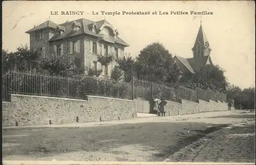 Le Raincy Temple Protestant Petites Familles x