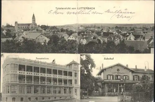 Lutterbach Sanatorium Bahnhof *