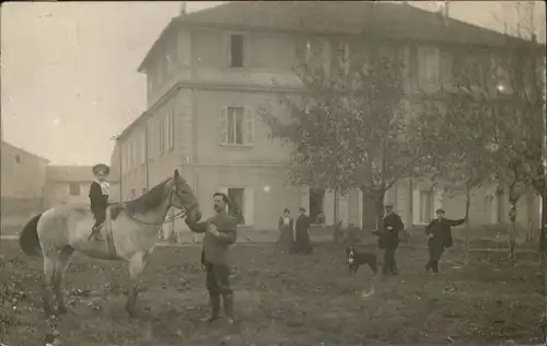 Fontaine-de-Vaucluse [Stempelabschlag] Pferd x