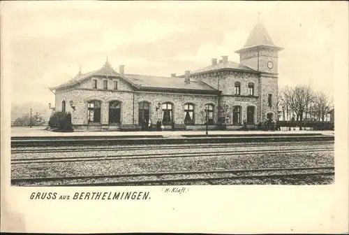 Berthelmingen Bahnhof *