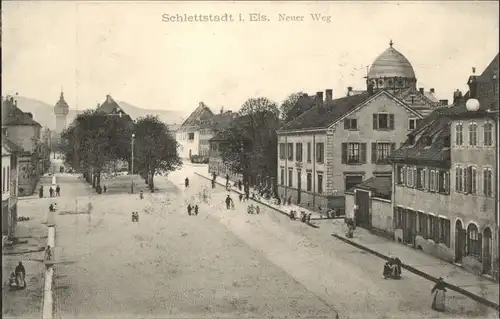 Schlettstadt Elsass Neuer Weg  *