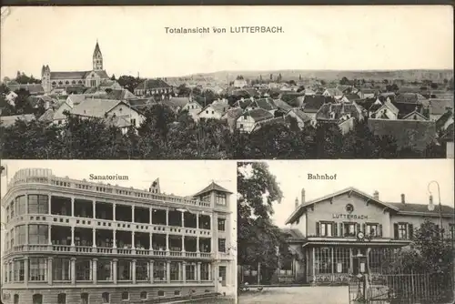 Lutterbach Bahnhof Sanatorium *