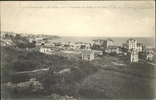 Saint-Cast-le-Guildo Panorama des Hotels et de l`Isle