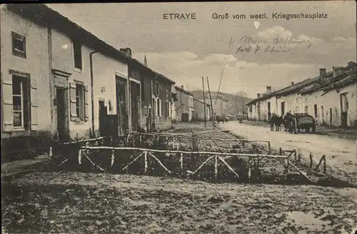 Etraye westl. Kriegsschauplatz