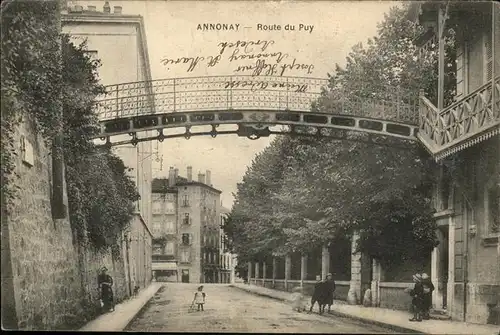 Annonay Route du Puy