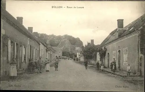 wx53119 Dollon Route de Lavare Kategorie. Dollon Alte Ansichtskarten